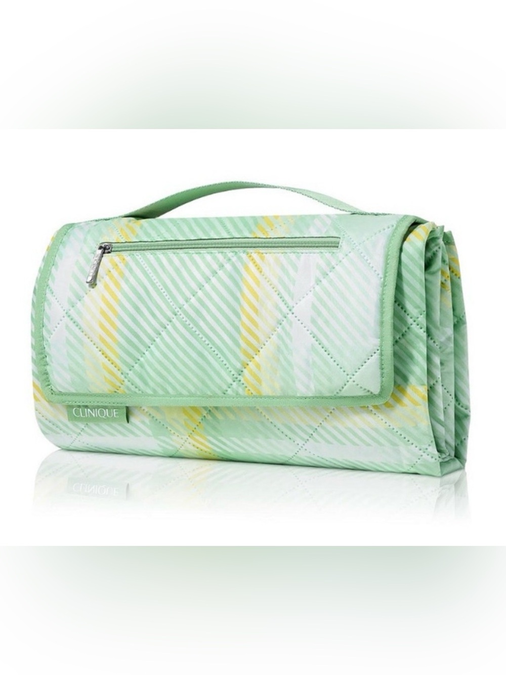 Clinique Picnic Blanket in Green and Yellow